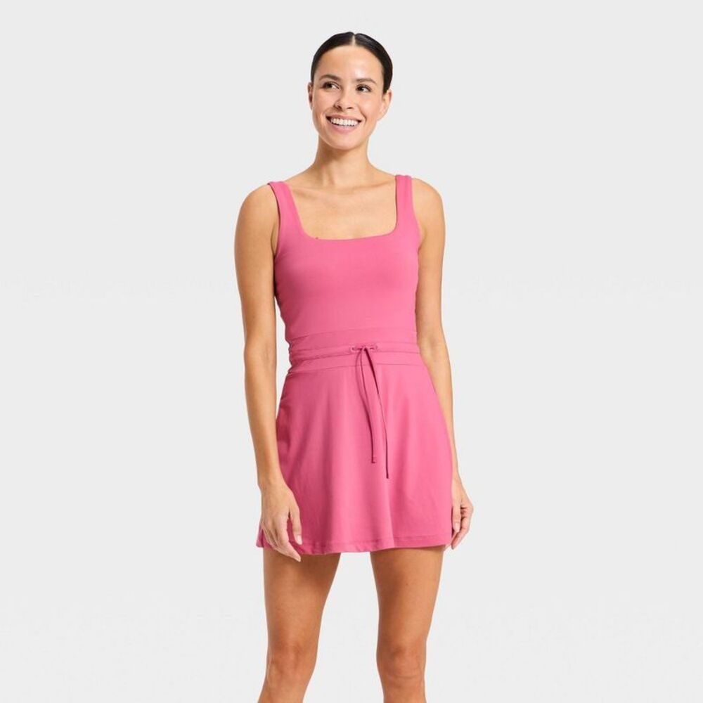 Women's Everyday Soft Active Dress - All In Motion Mauve Pink XXL